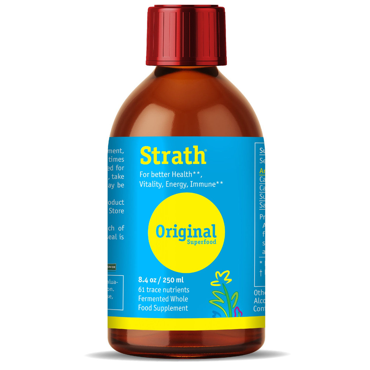 Bio-Strath Whole Food Natural Stress And Fatigue Liquid Supplement - 8.4 Oz